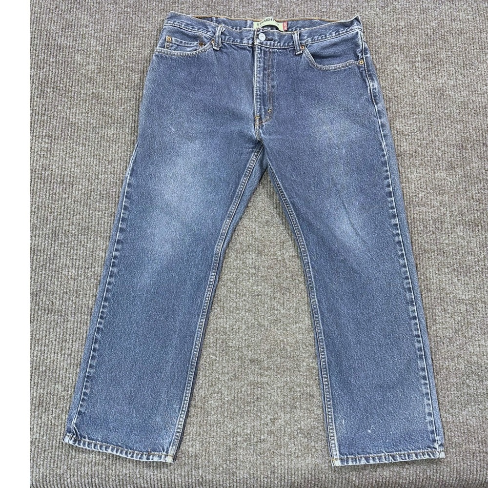 Vintage Levi's 505 Jeans Mens 38x29 Straight Regular Fit Medium Wash Denim Y2K